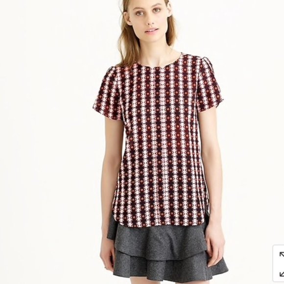 J. Crew Tops - J.Crew Women's Petal Sleeve Blouse